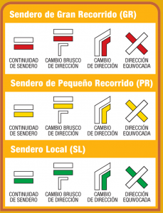 leyenda senderos homologados