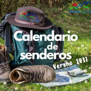 Calendario de Senderos para el Verano 2017