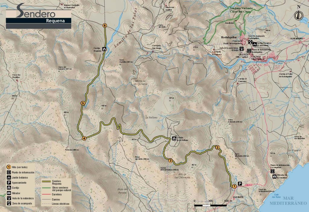 Mapa Sendero Requena