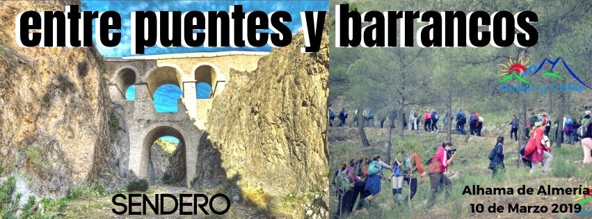 Sendero entre puentes y barrancos