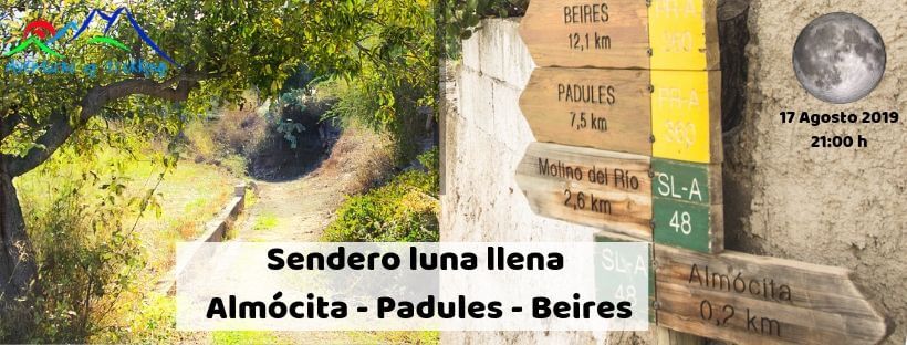 Sendero luna llena Almócita Beires